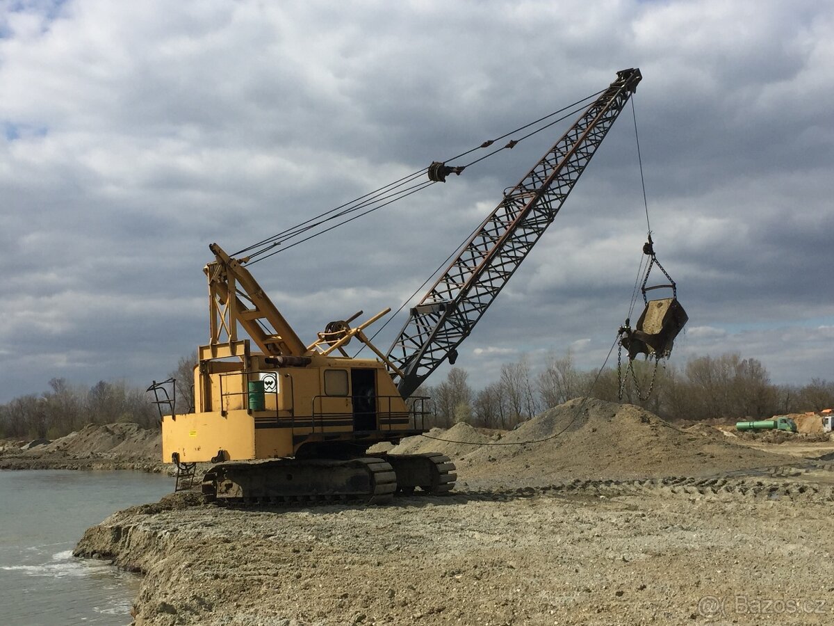 Weserhütte W180 Lanový bager - bažiňák - 4