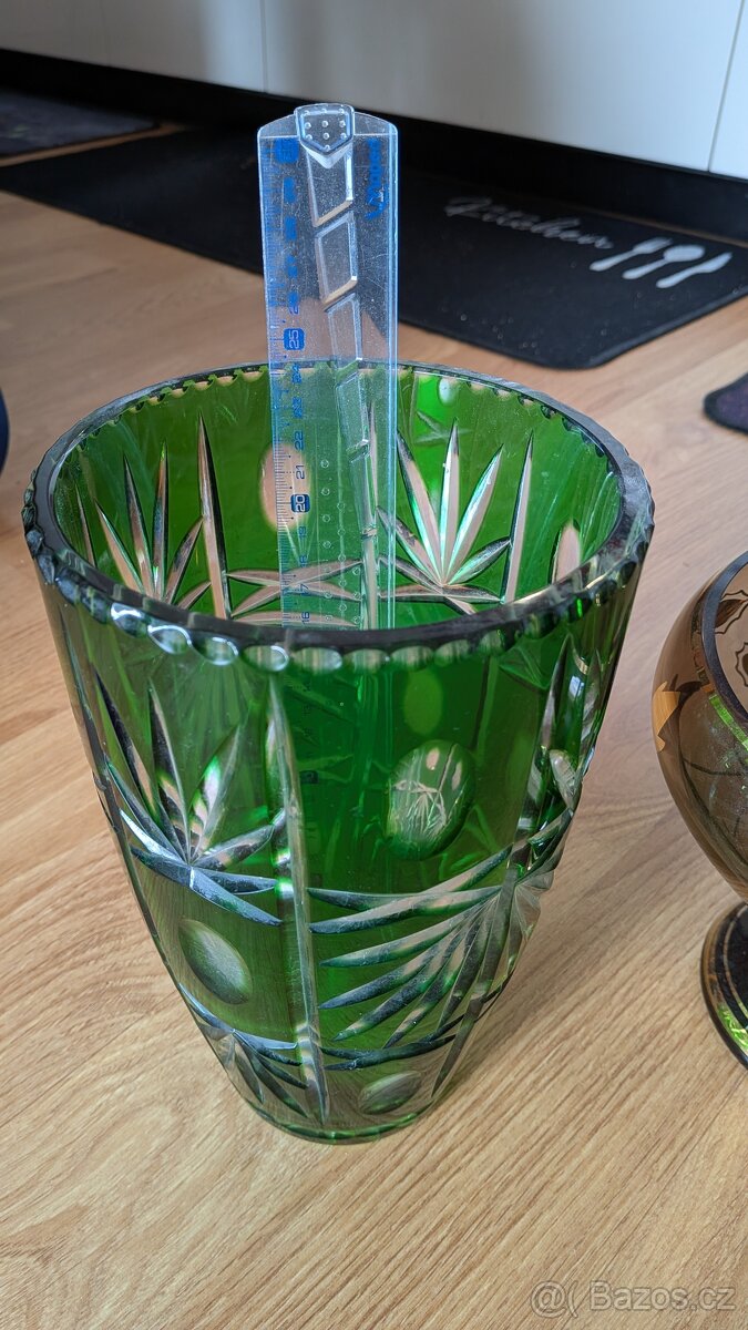 2 skleněné vázy za odvoz - 4