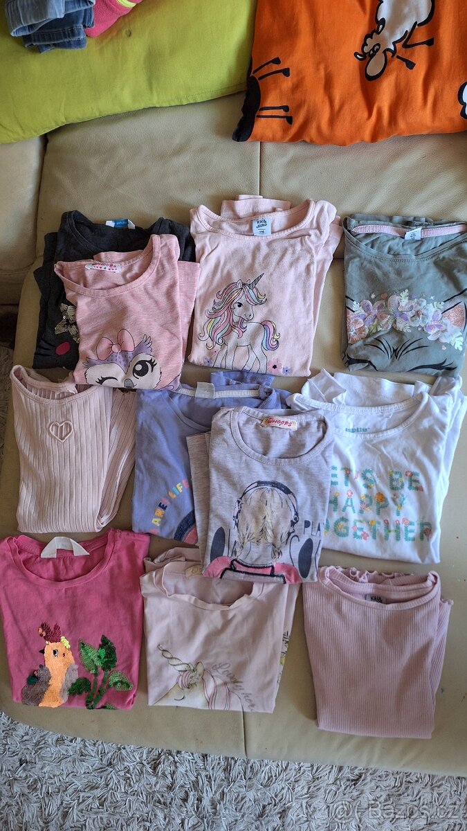 Mix oblečení pro holčičku, vel. 110-122 - 4