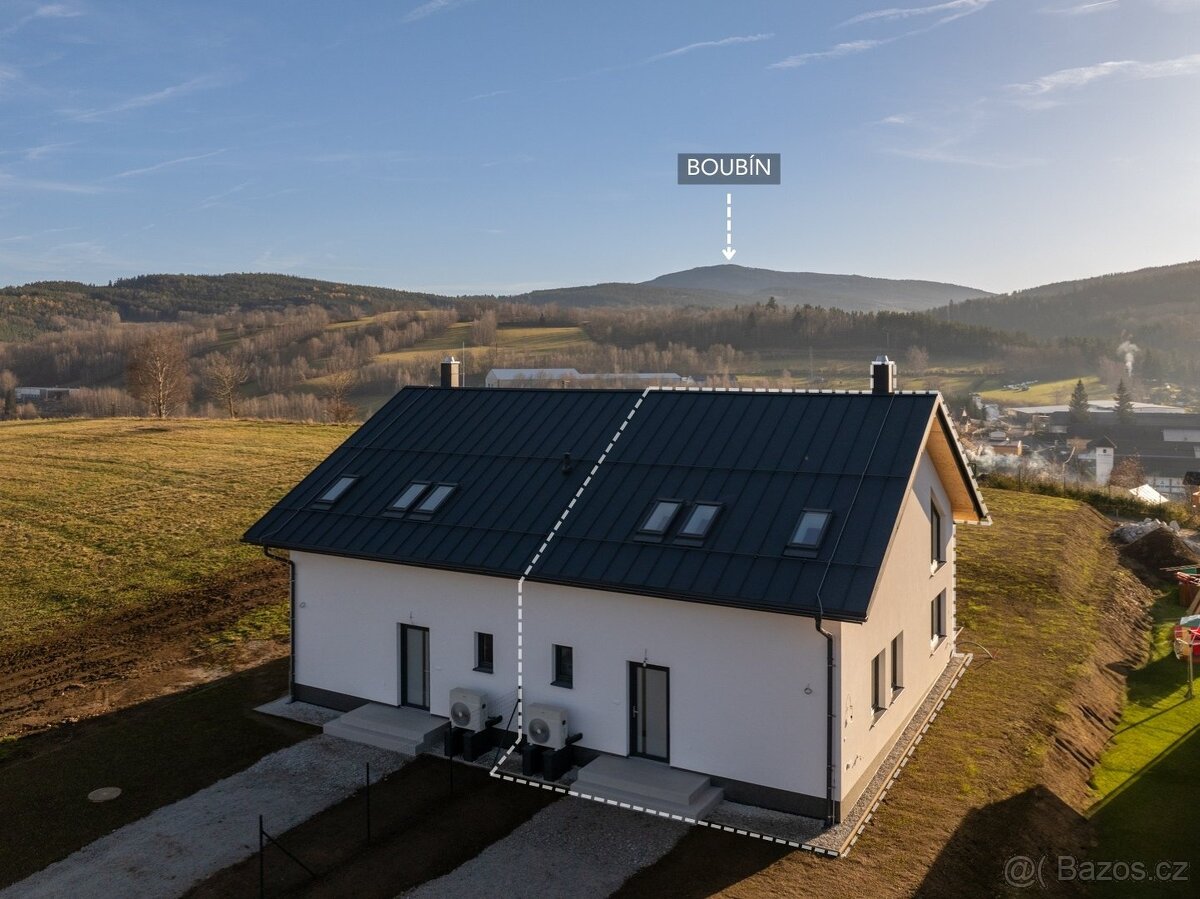 Prodej poloviny moderního dvojdomu 5+kk (130 m²) s privátní - 4