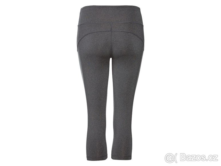 CRIVIT® Dámské funkční capri legíny M(40/42)-šedá - 4