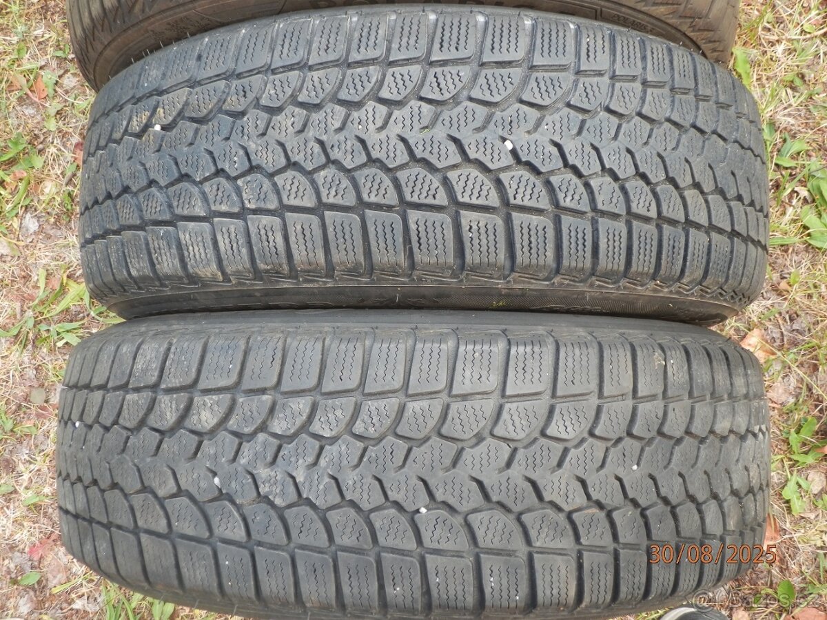 4xZimní gumy 2xBARUM 2xFIRSTSTOP 185/60 R14 4x7MM - 4