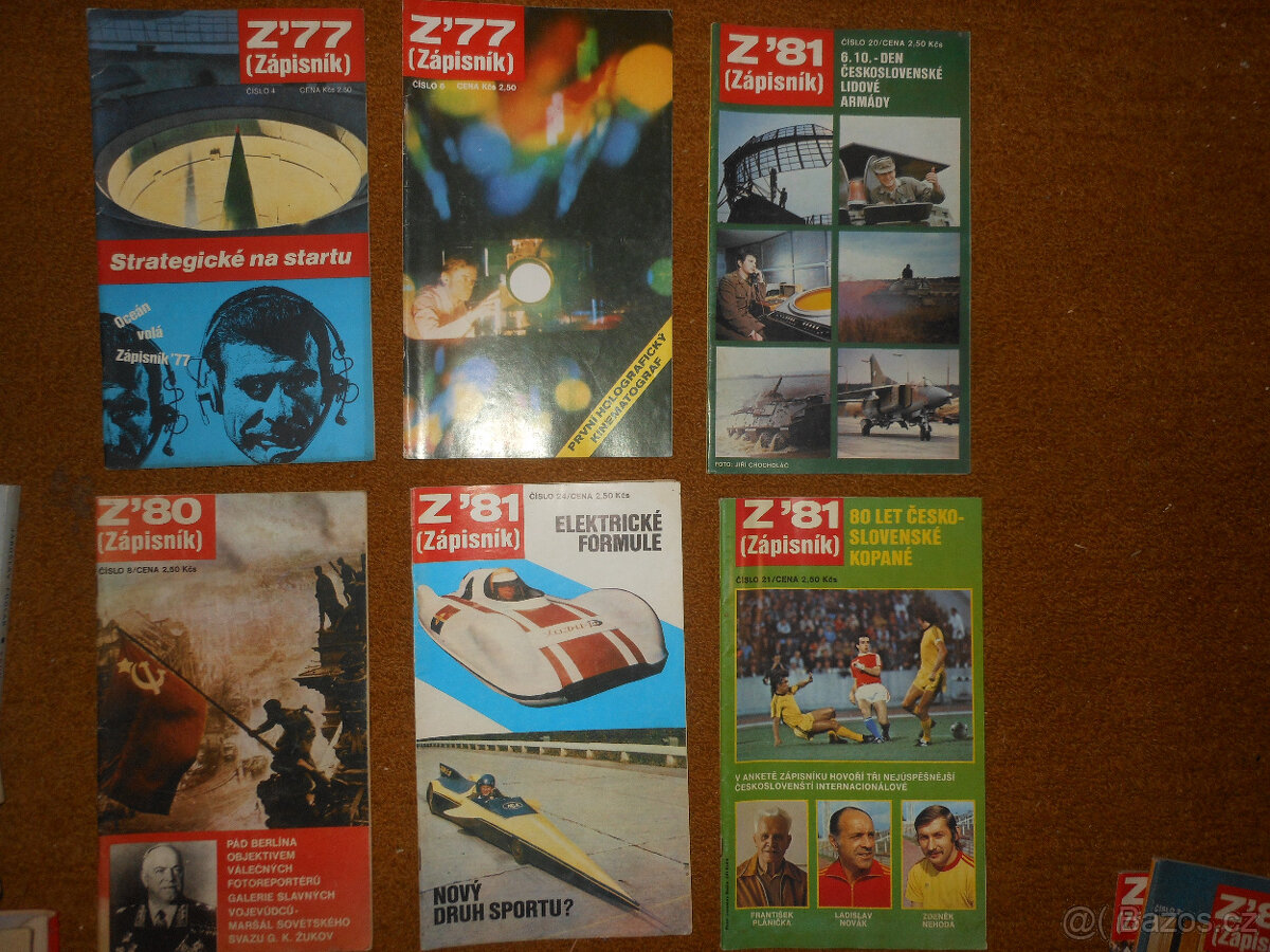 Staré retro časopisy, Technický magazín, Zápisník - 4