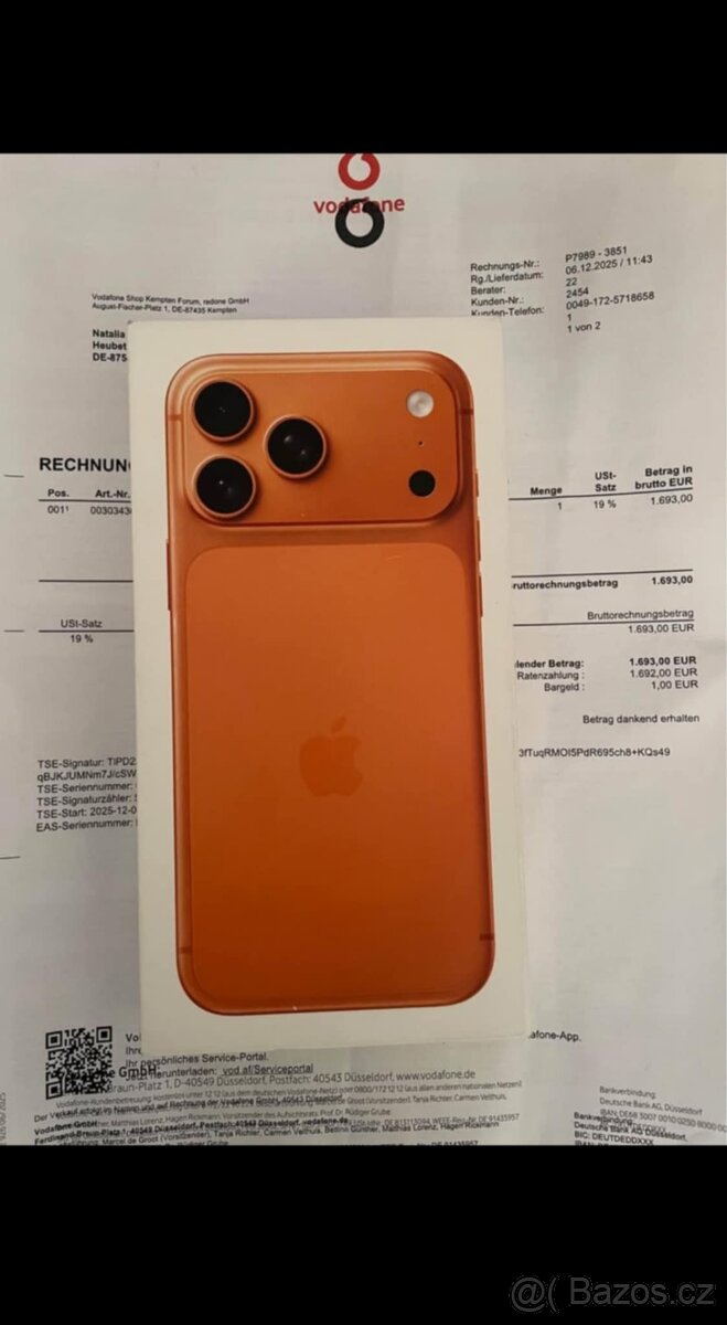 APPLE iPhone 17 Pro 256GB COSMIC ORANGE - 4