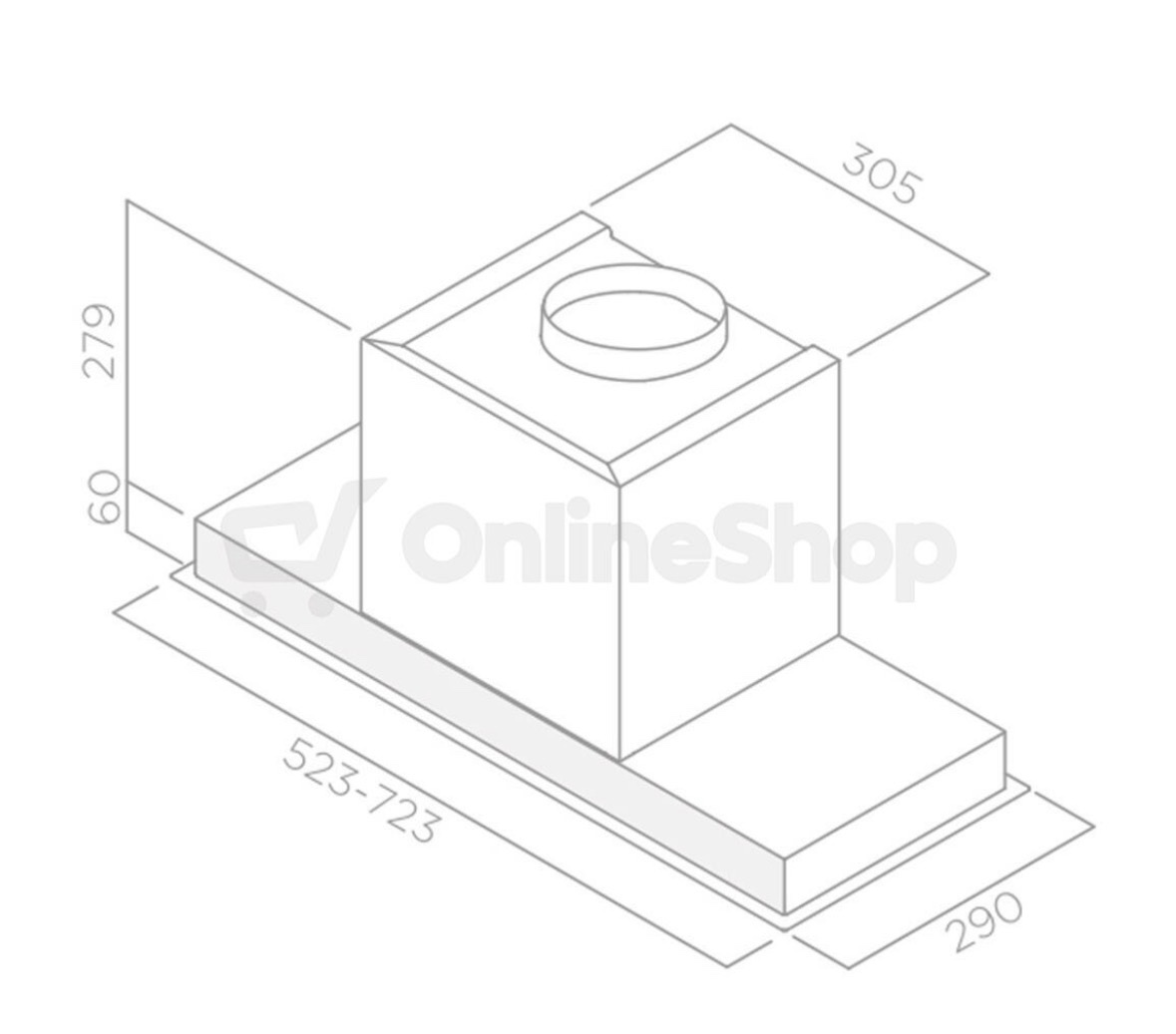 ELICA HIDDEN IXGL/A/60 - 4