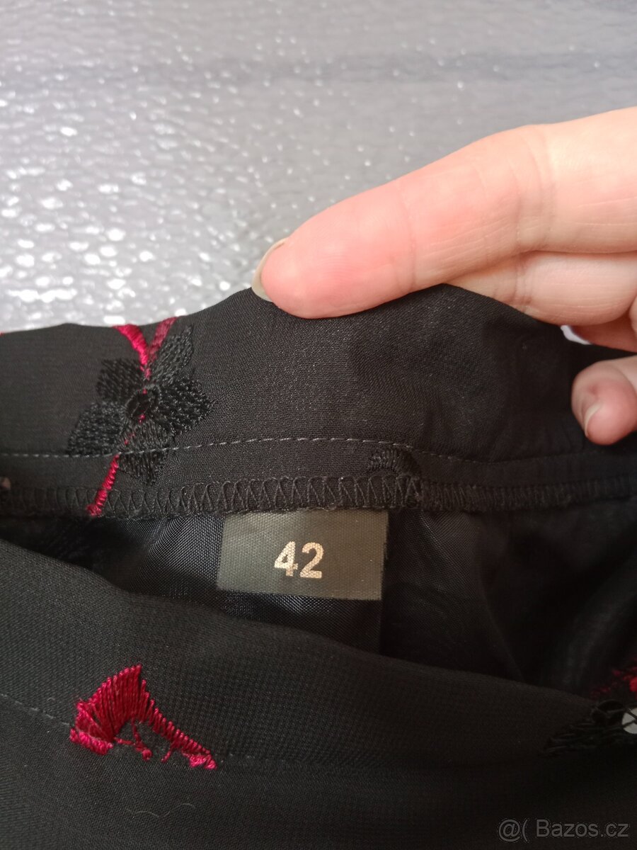 Dámská společenská sukně s flitry - 4