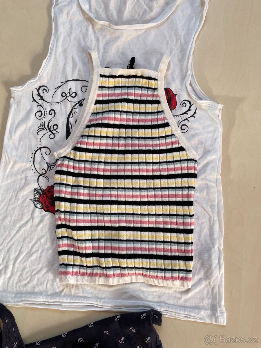 Set 3 tílek, vel XXS-XS - 4