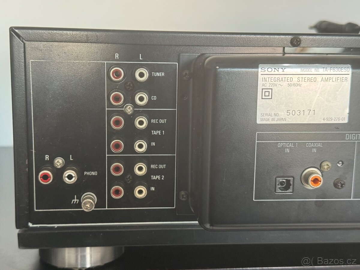 SONY TA-F 630ESD - 1989-1993 - Made in Japan - po servisu - 4