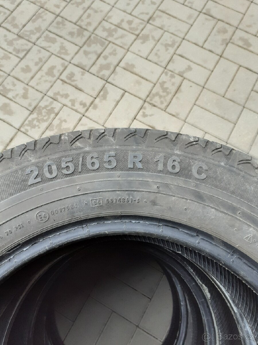 Prodám letní zátěžové pneu 205/65 r16 - 4