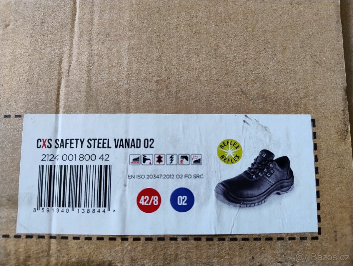 Pracovní boty cxs 42 nové - 4