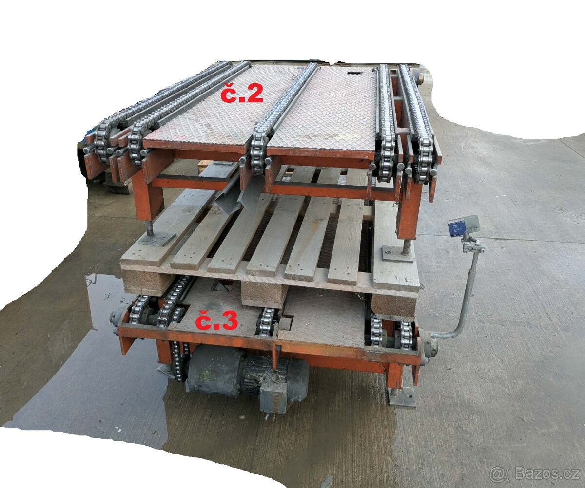 Reťazový dopravník 5x zachovalý - 4