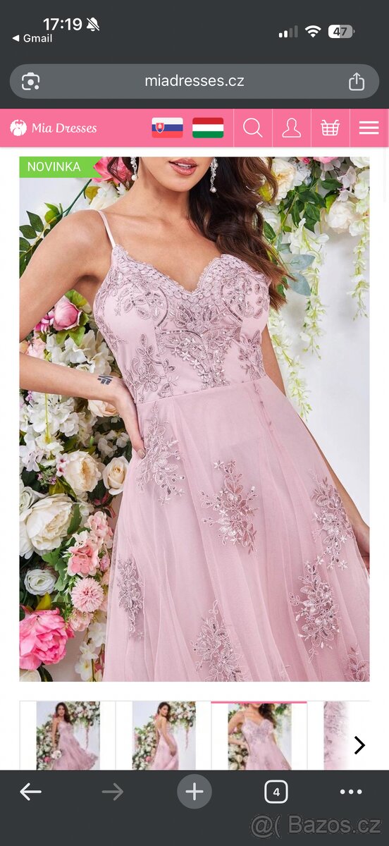 Společenské/plesové saty - 4