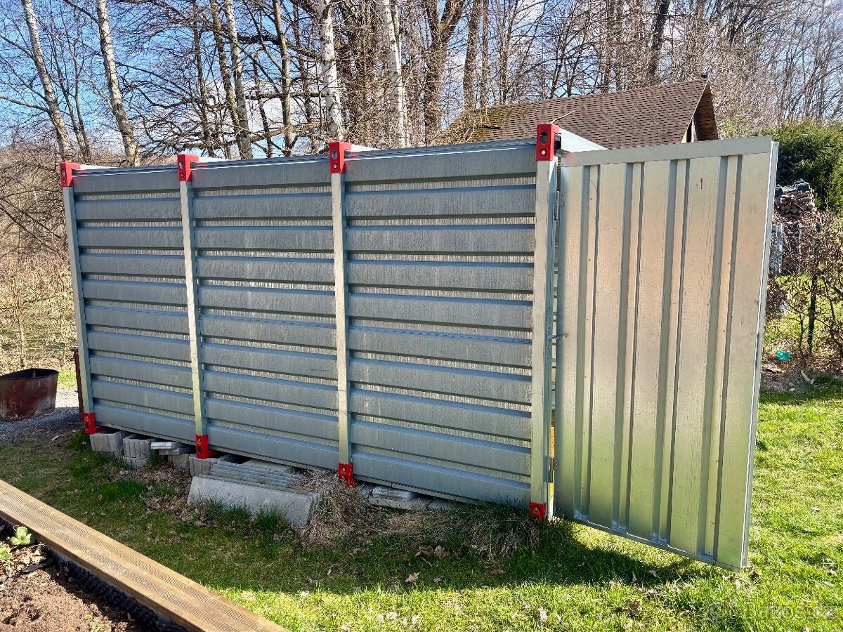 Skladový kontejner 4 m - 4