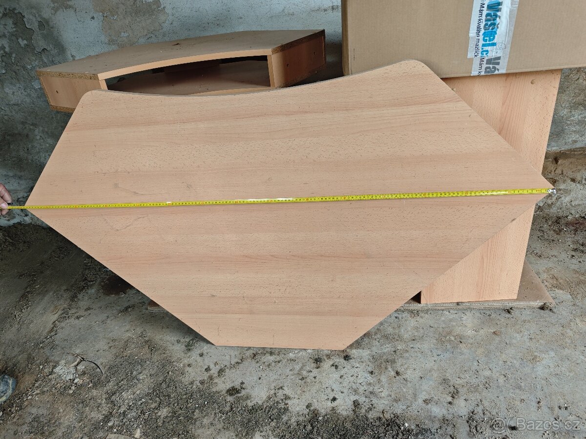 Rohový PC stůl - 4