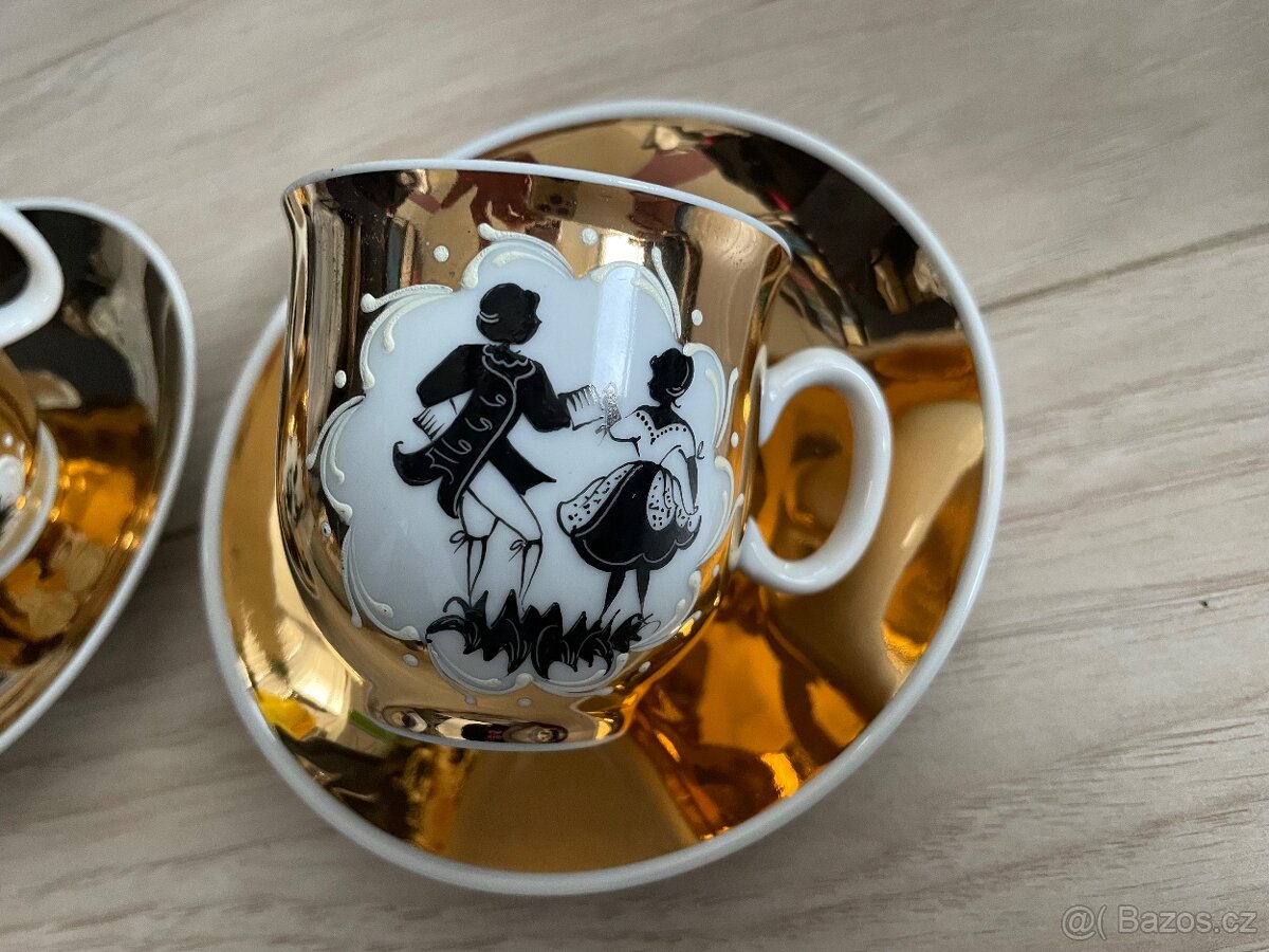 Přátelská retro kávová sada - 4