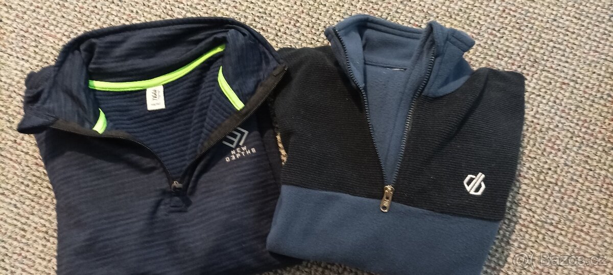 Dvě chlapecké mikiny vel.146 - 4
