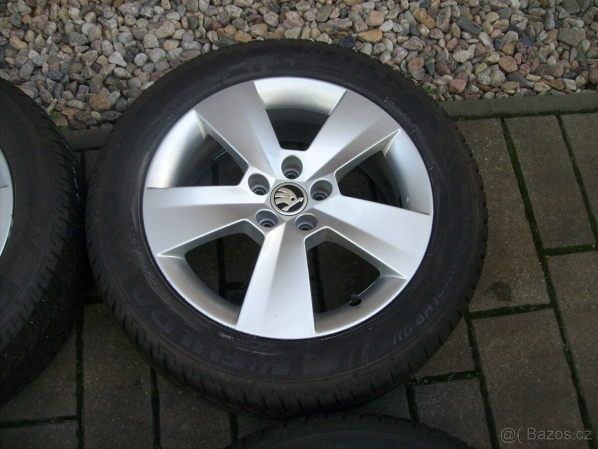 zimní alu kola original Scala 205.55.16 TOP stav - 4