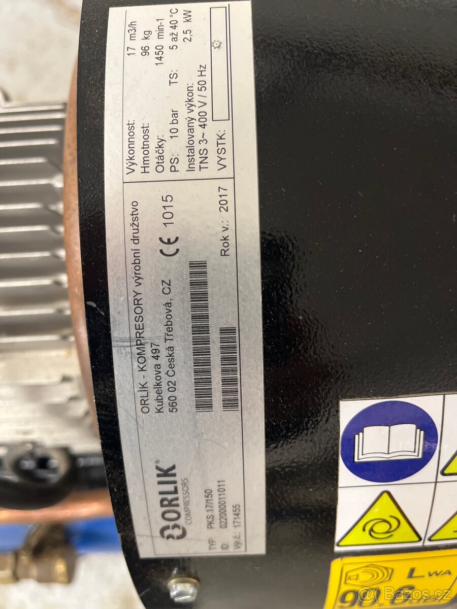Prodám kompresor Orlík - 4