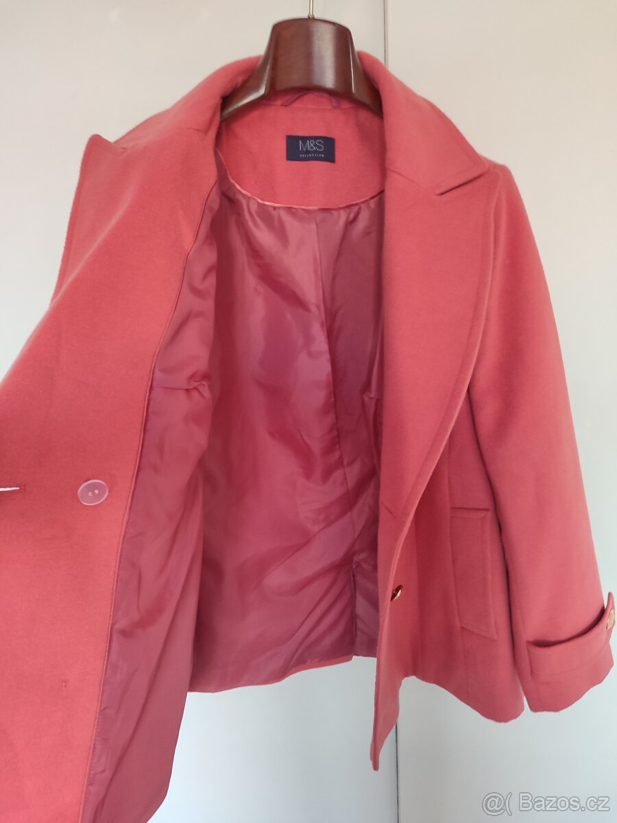Krásný dámský kabát zn. M&S - 4