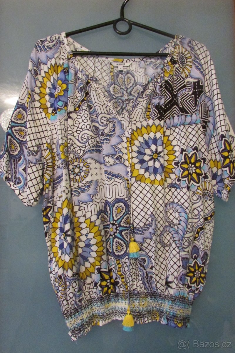 Halenka Desigual Karen royal vel. M - 4