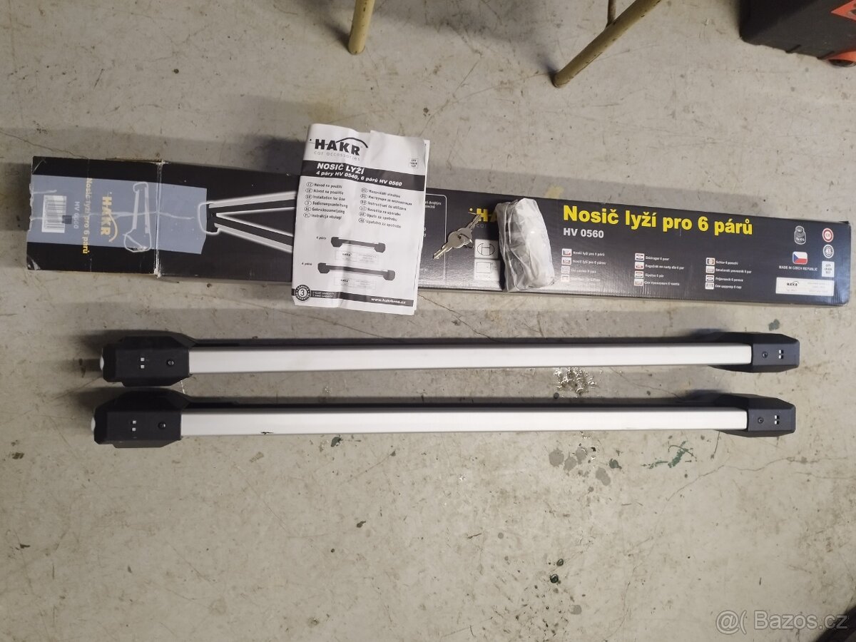 Nosič lyží na auto hakr - 4