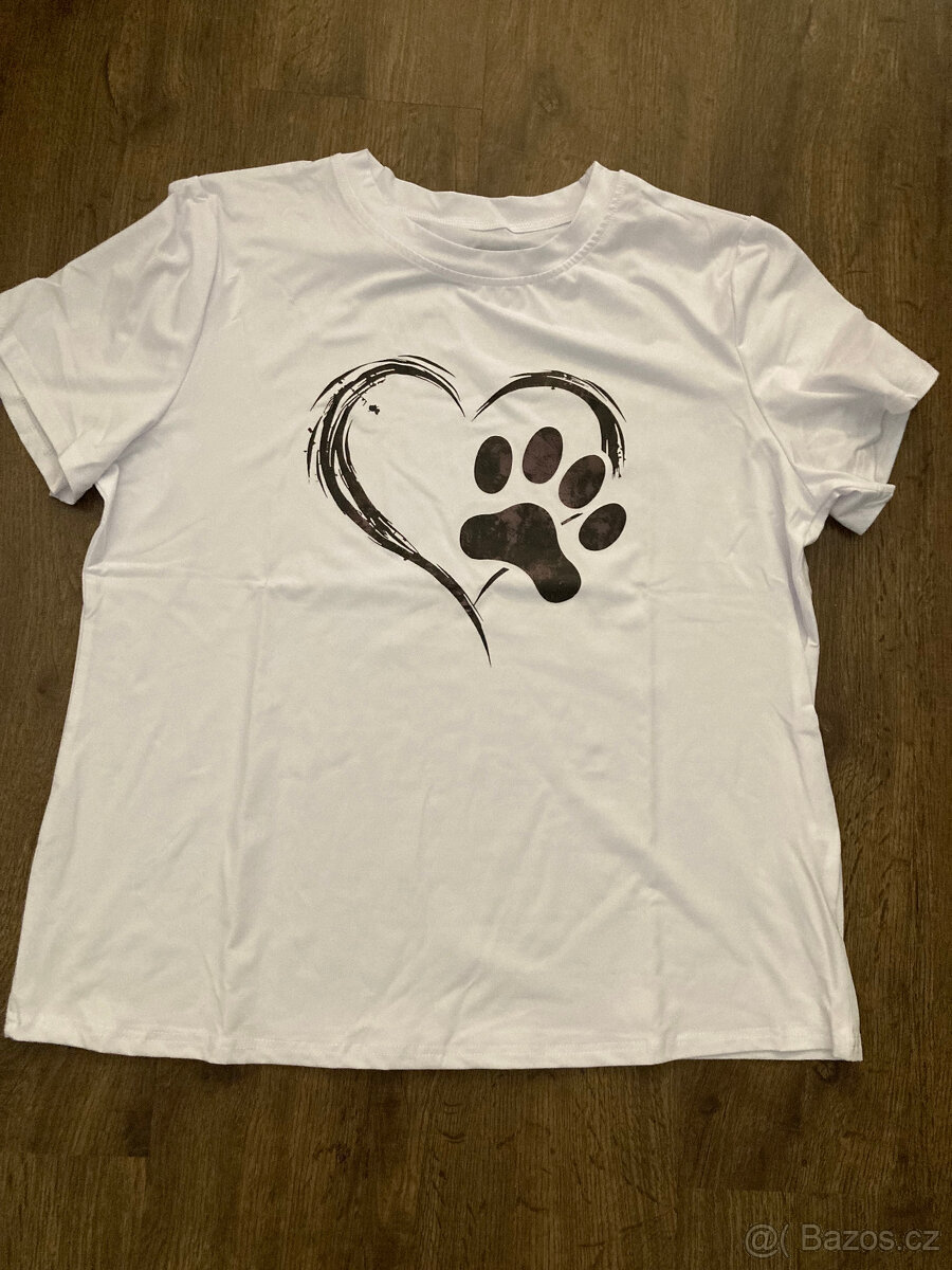 Trička s potiskem kočka, pes - 4