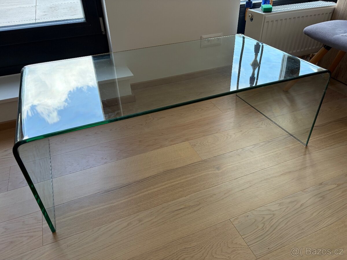 Skleněný konferenční stolek - 4