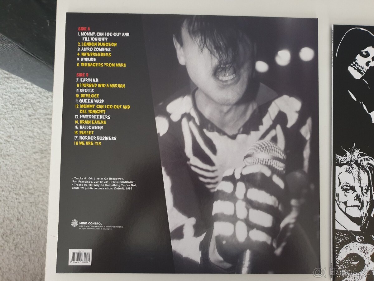 Misfits koncerty, živáky 3xLP - 4