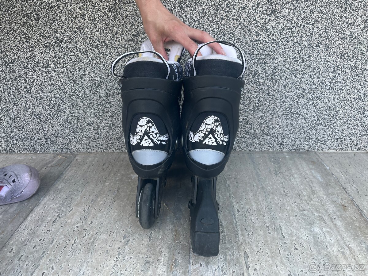 Inline brusle K2 nastavitelné 32-37 - 4