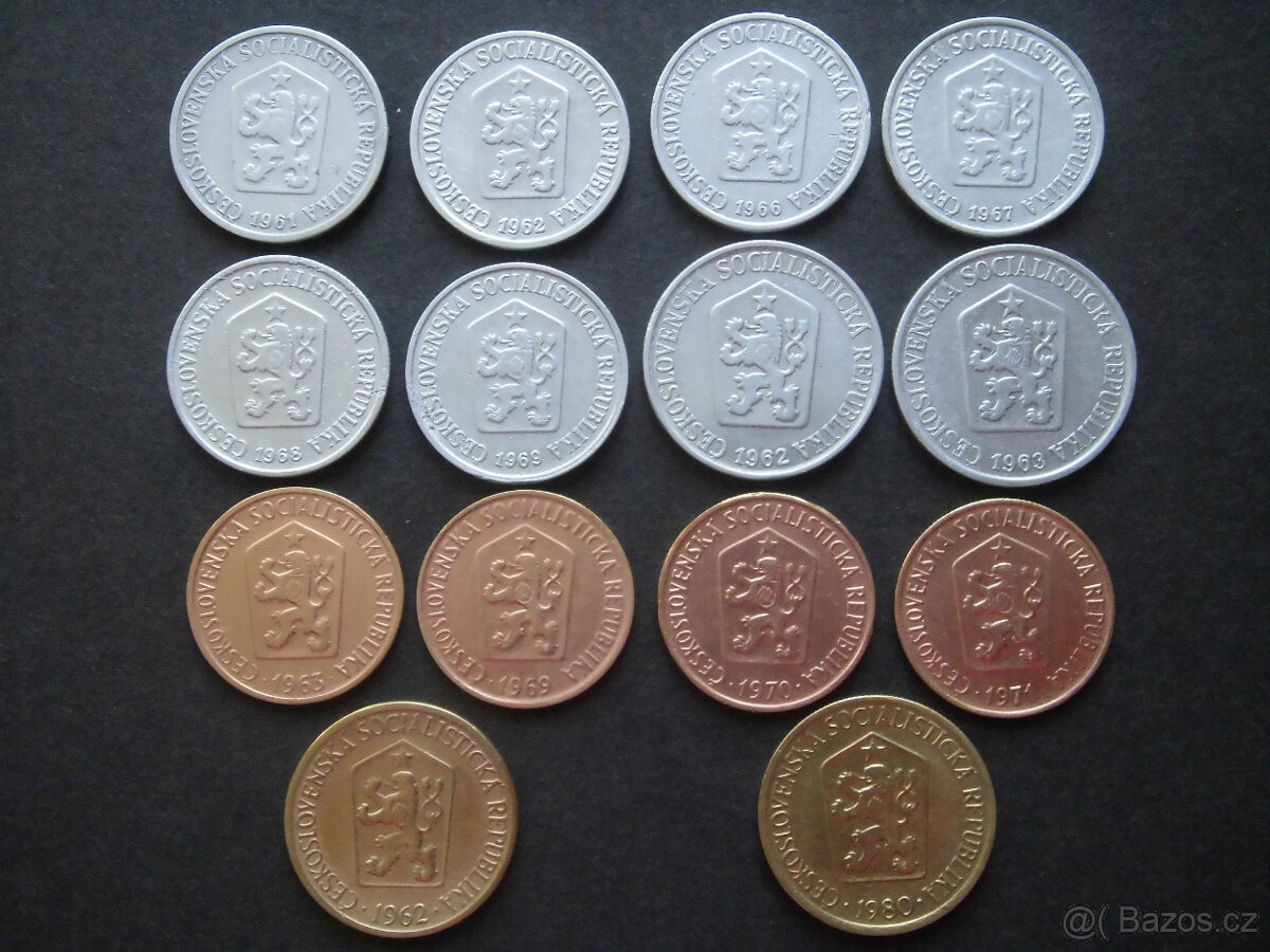 Mince ČSSR 1960 - 1990 - 4