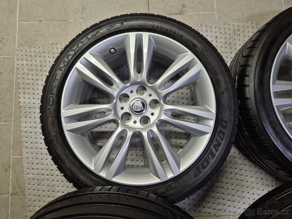 Alu kola Originál Jaguar XE 5x108 Dunlop 225/45/18 TPMS - 4