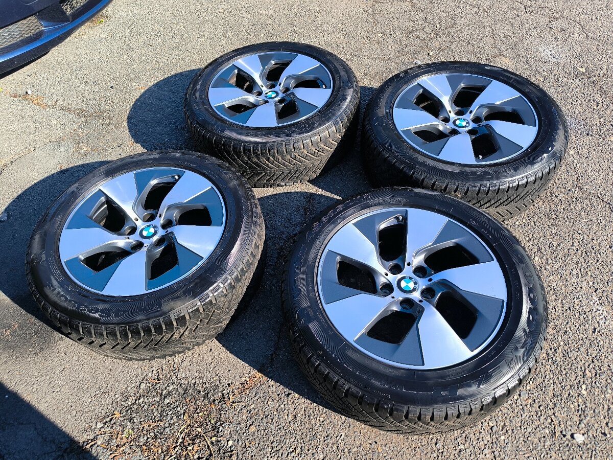 ALU orig. BMW 2x112 R17 + celoroční pneu GOOD YEAR - 4