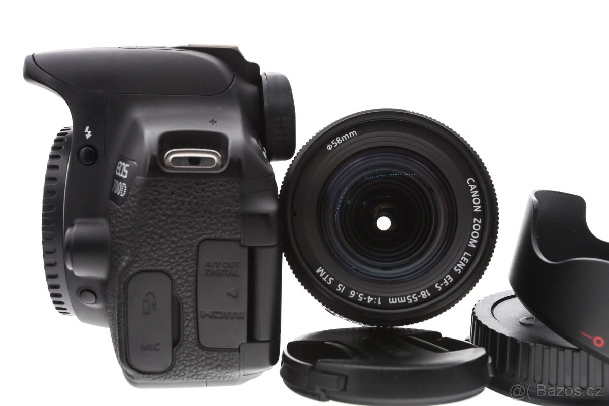 Zrcadlovka Canon 700D + 18-55mm + příslušenství - 4