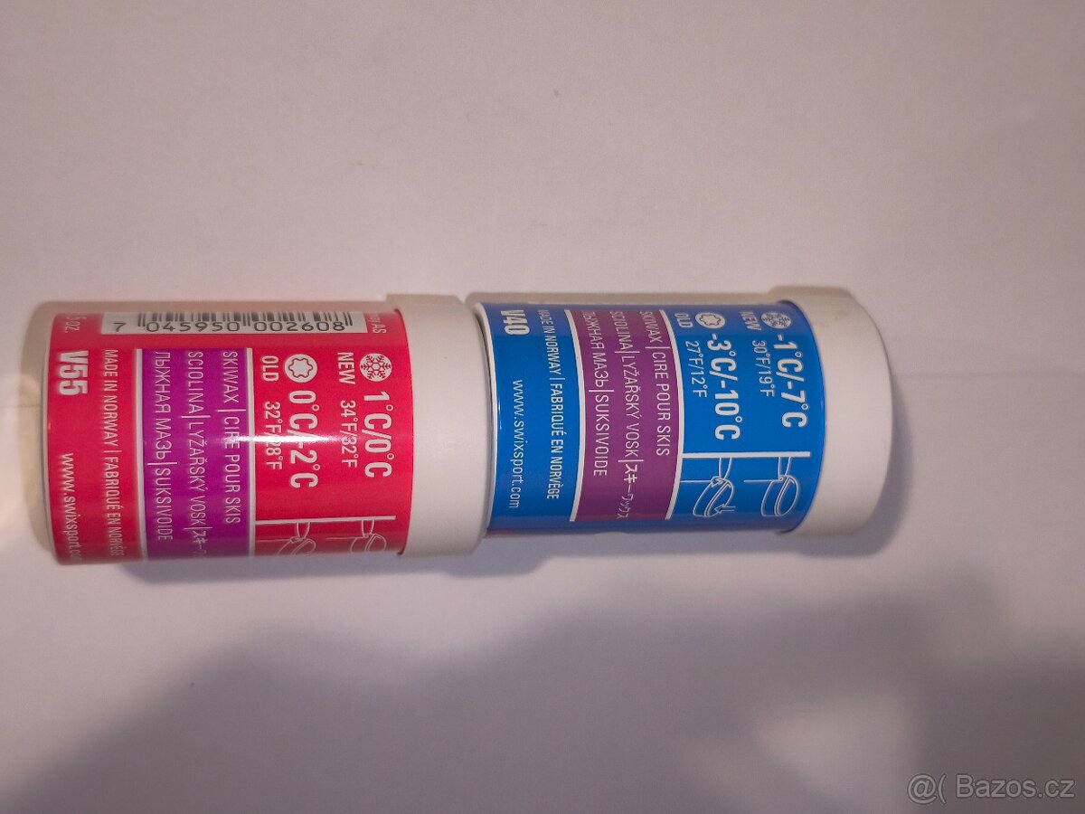 Sada vosků. Převážně SWIX. Pův. cena sady byla cca 2500 Kč. - 4