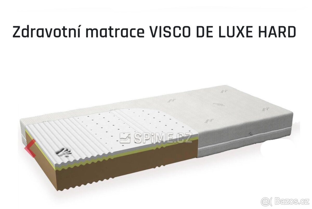 Bílá patrová postel Junior 3, 100x200 cm + matrace a rošty - 4