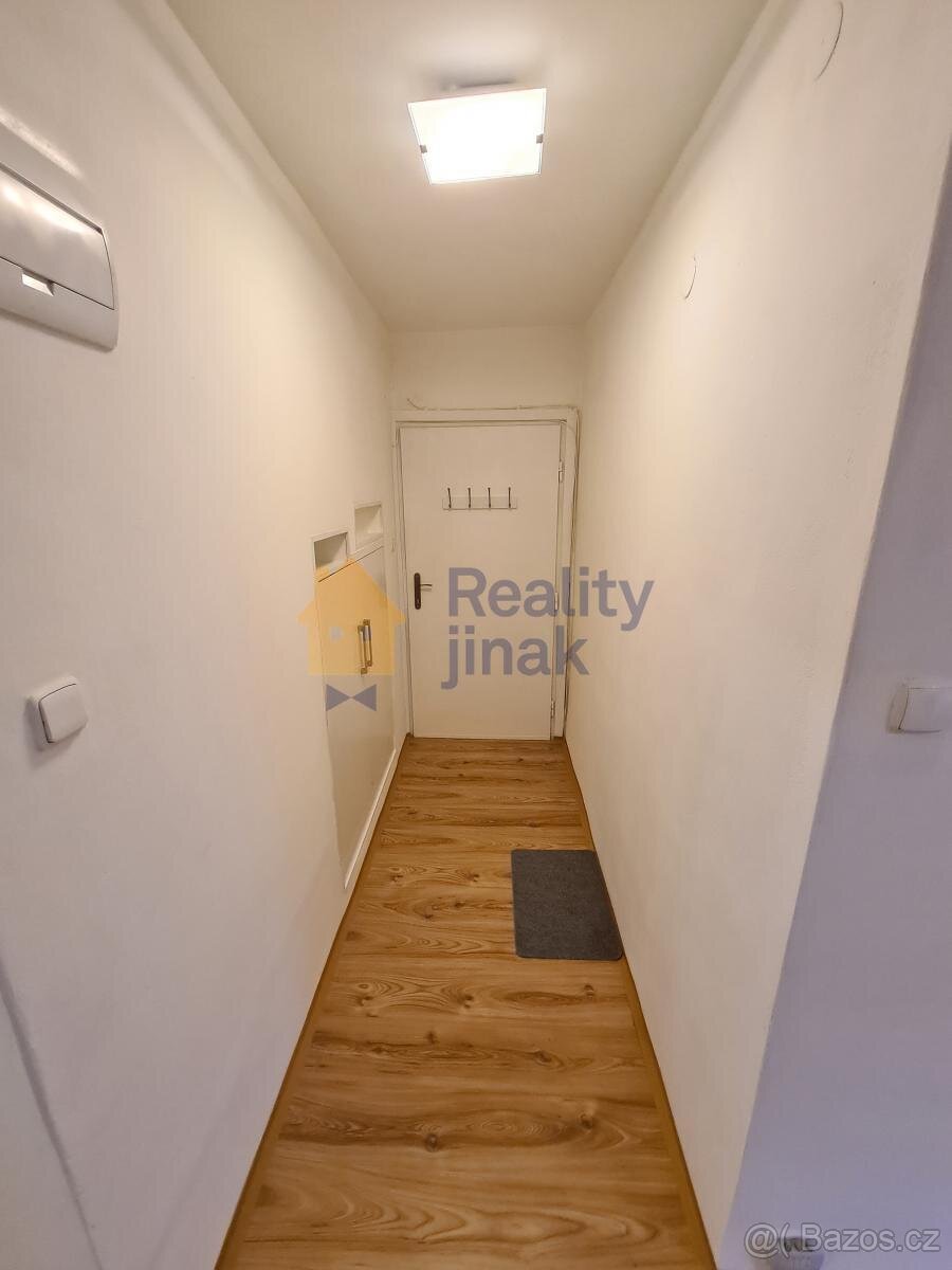 Pronájem cihlového bytu 1+1, 24 m2, dvorek, sklep, ul. Vodní - 4
