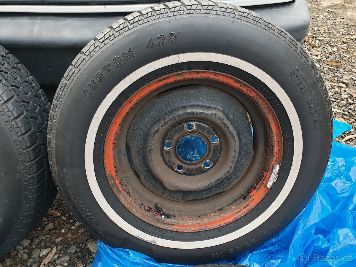 Custom 428 běloboké pneu - 4