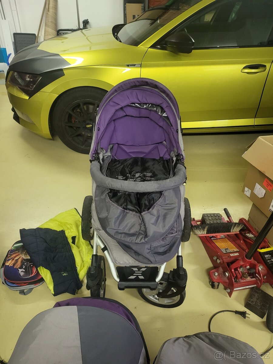 Prodam kocarek 3kombinaci X lander x-move - 4