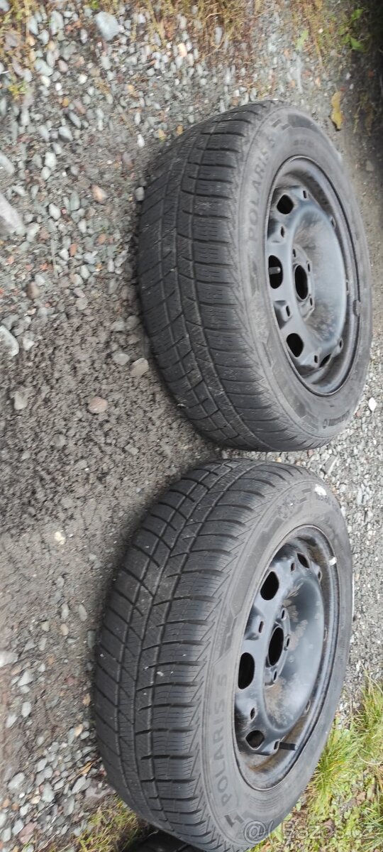 Sada zimních kol 185/60 r14 - 4