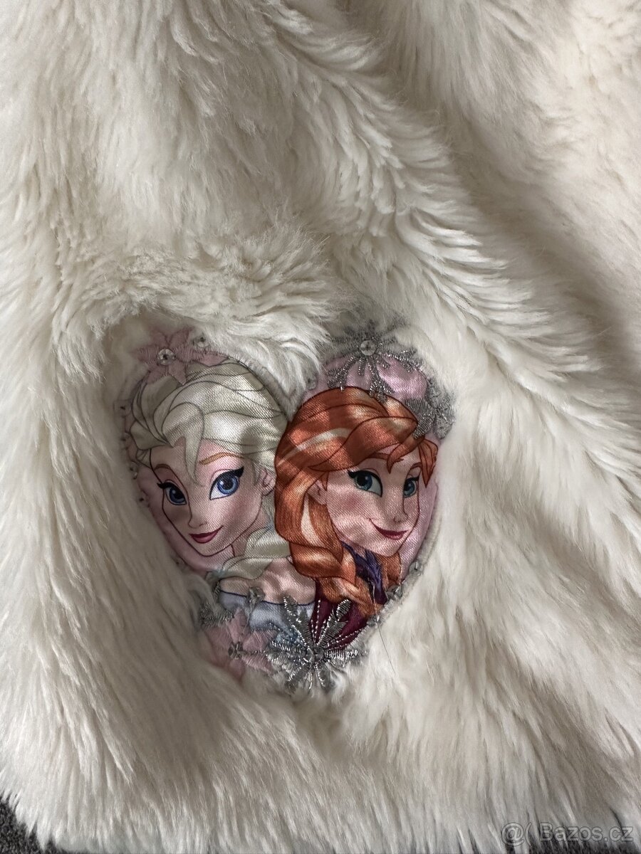 Kožíšek Frozen - vel. 3-4 roky (104) - 4