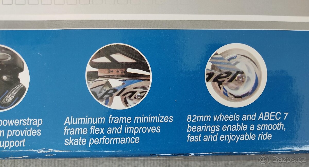 KOLEČKOVÉ BRUSLE v.43 pánské - 4