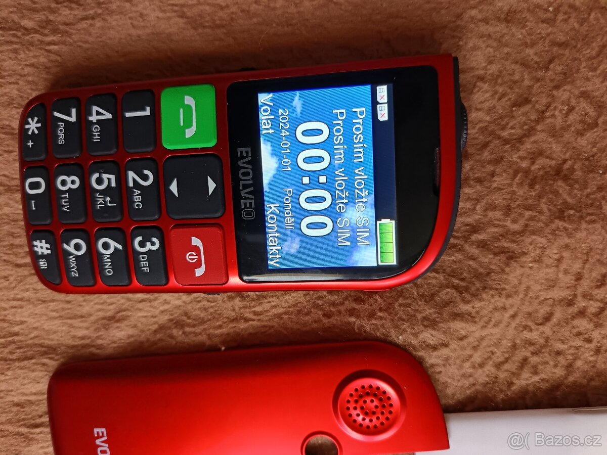 Easy phone FL červený. - 4