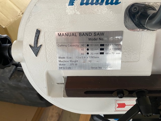 Pásová pila na kov Pilana 150/170 - 4