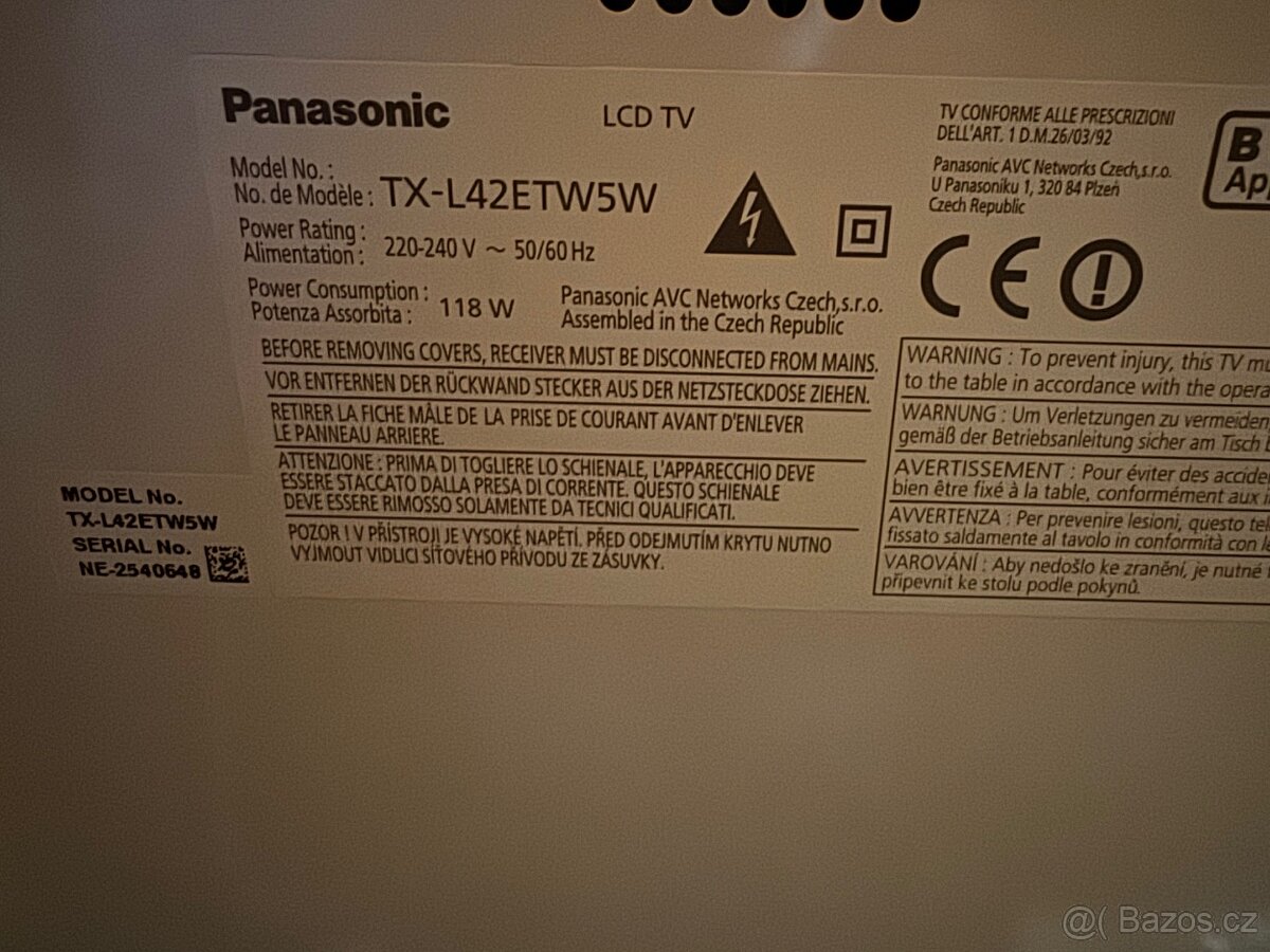 TV Panasonic Viera 42" - 4