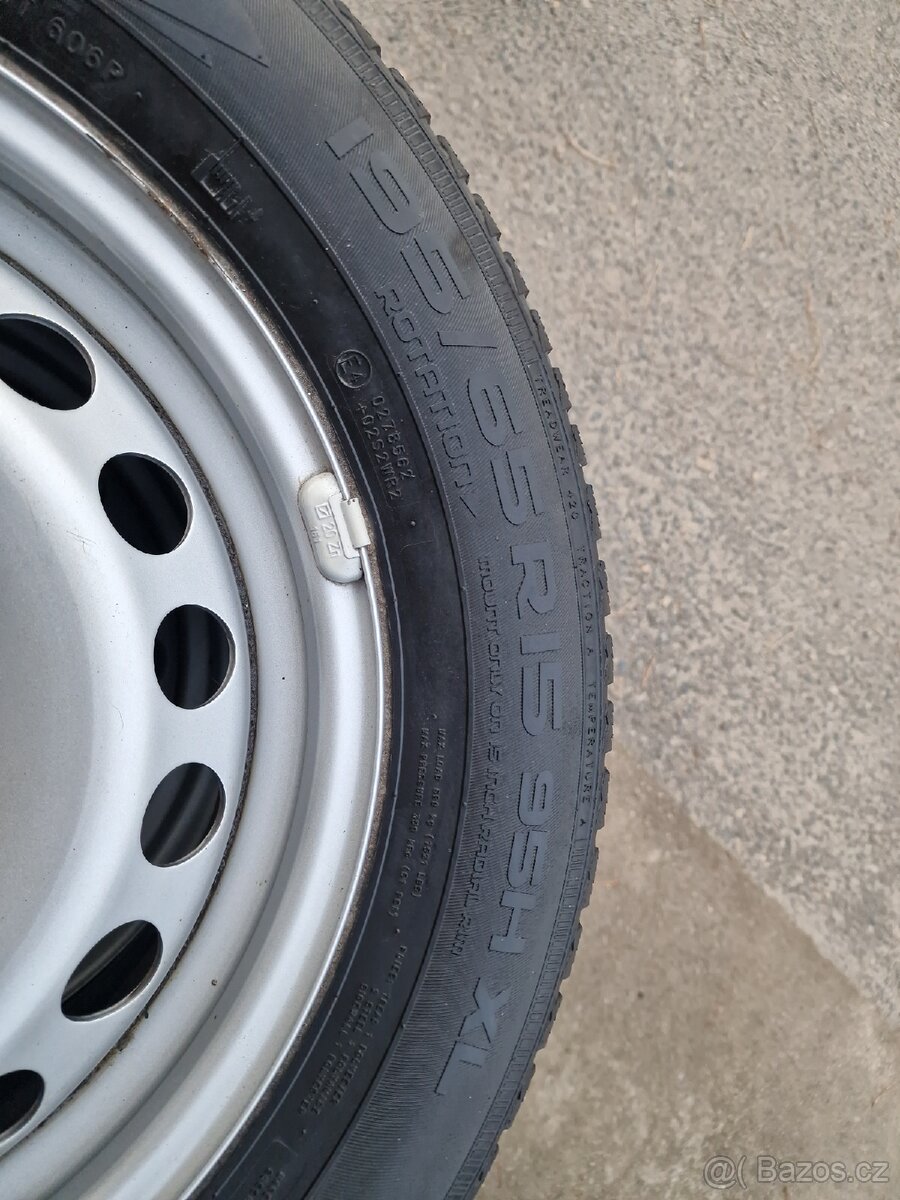 195/65/15 Zimní kola VW Caddy 5x112 - 4