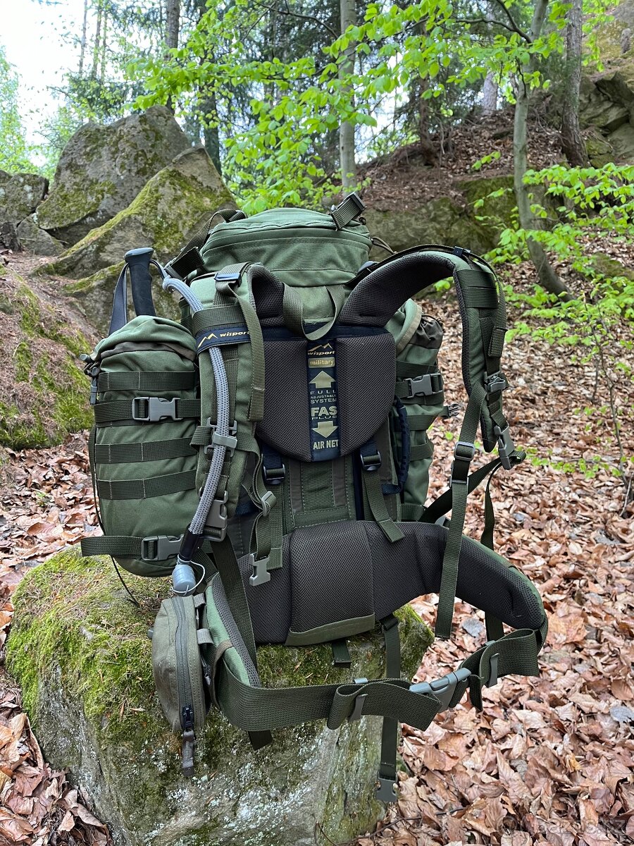 Batoh Wisport Crafter 55 - olivový - 4