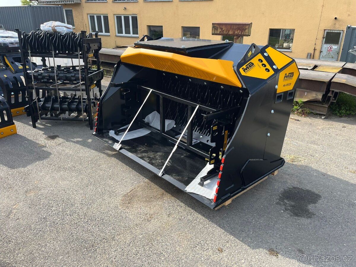 Třídící lžíce rotorová MB CRUSHER - 4