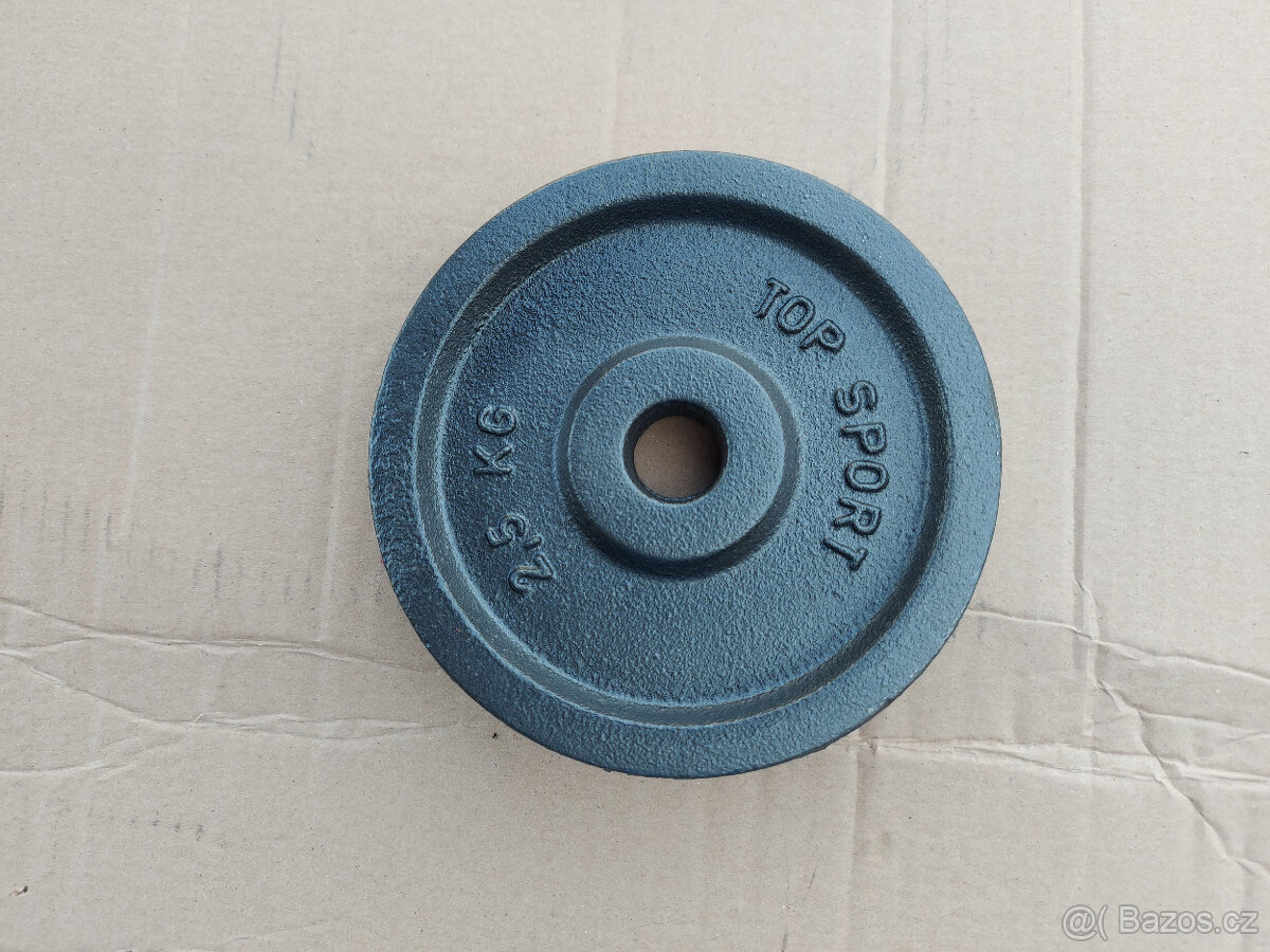 Ocelové kotouče pro jednoručky TOPSPORT - 4