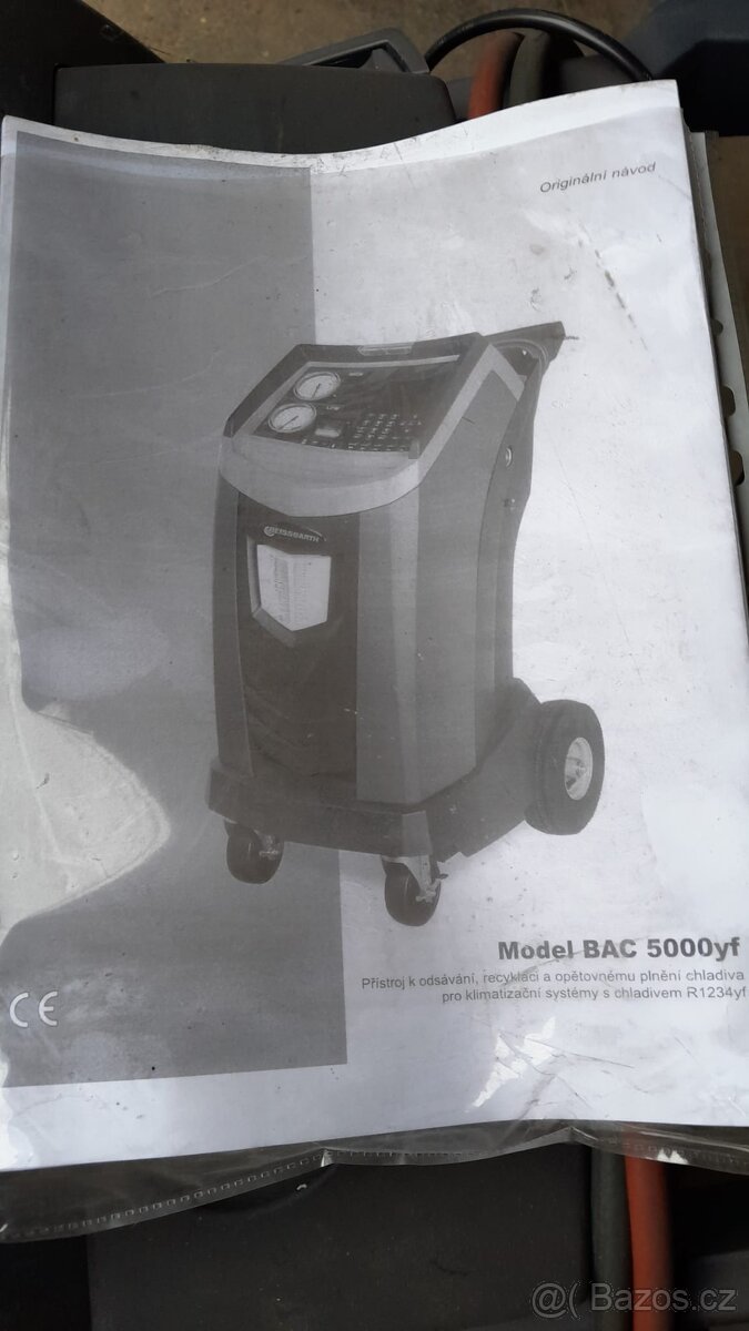 Beissbarth BAC500yf na nove chladivo 1234yf - 4