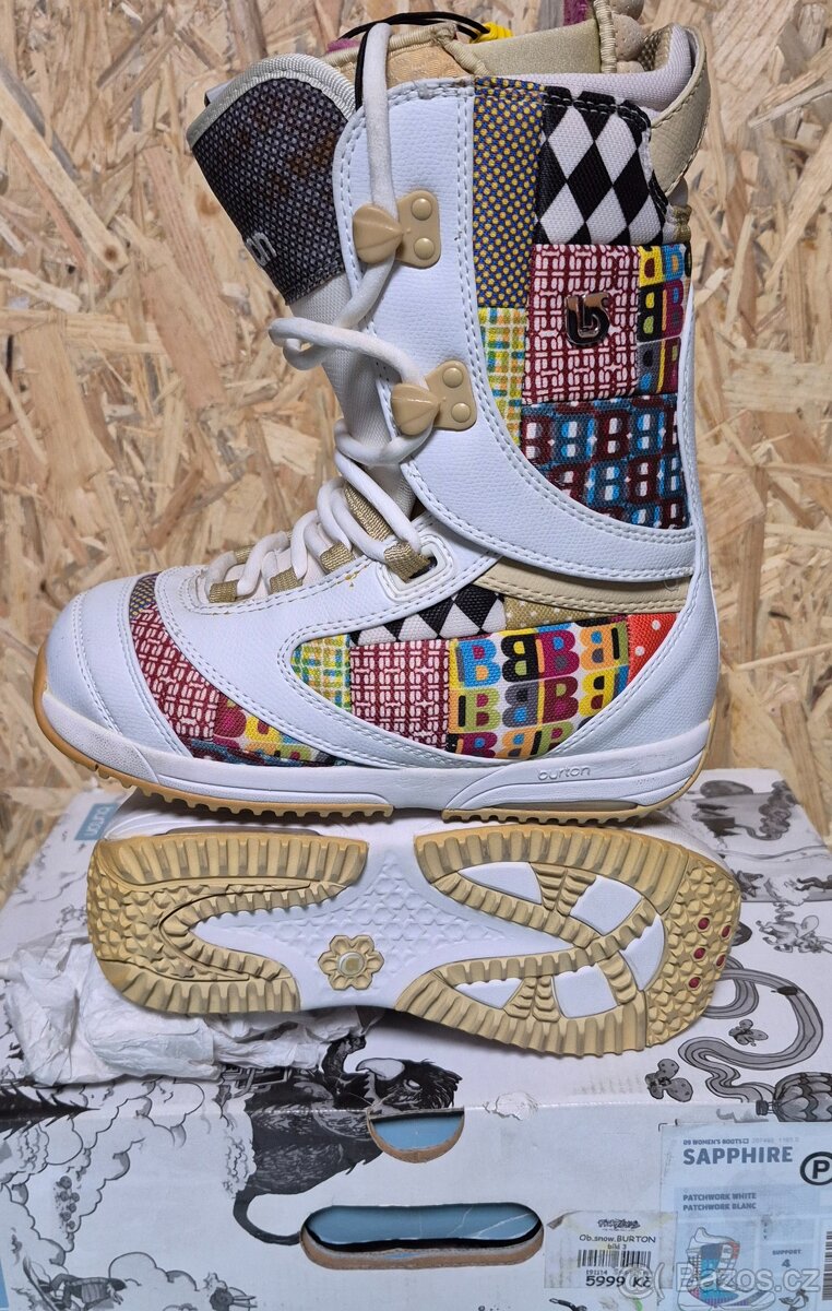 Snowboardové boty Burton Sapphire Uk-3 nové - 4